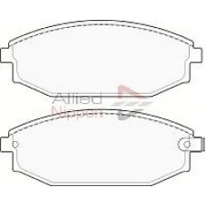 ADB3937 COMLINE Комплект тормозных колодок, дисковый тормоз