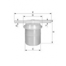 XB292 UNIFLUX FILTERS Топливный фильтр