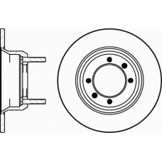 MDC1317 MINTEX Тормозной диск