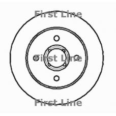FBD415 FIRST LINE Тормозной диск