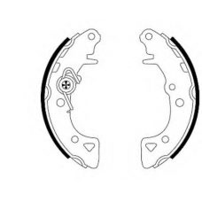 MSP006 MINTEX Комплект тормозных колодок