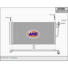43388 AHE Конденсатор, кондиционер