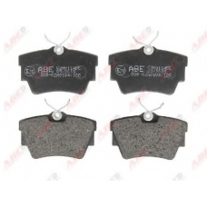 C2R011ABE ABE Комплект тормозных колодок, дисковый тормоз