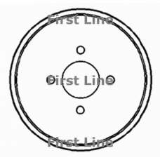 FBR757 FIRST LINE Тормозной барабан
