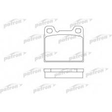 PBP704 PATRON Комплект тормозных колодок, дисковый тормоз