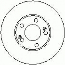 6667 10 KAWE Тормозной диск