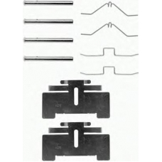 MBA974 MINTEX Комплектующие, колодки дискового тормоза
