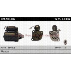 22-324-103-082 TRISCAN Стартер