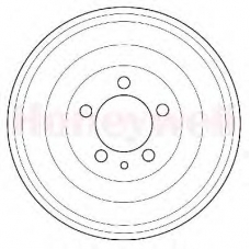 329012B BENDIX Тормозной барабан