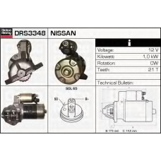 DRS3348 DELCO REMY Стартер