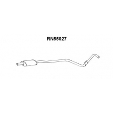 RN55027 VENEPORTE Средний глушитель выхлопных газов