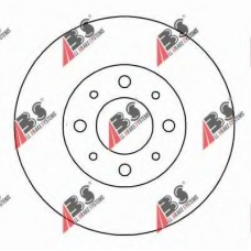 16222 ABS Тормозной диск