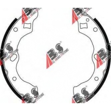 8900 ABS Комплект тормозных колодок