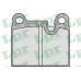 05P432 LPR Комплект тормозных колодок, дисковый тормоз