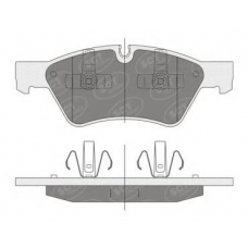 SP 352 SCT Комплект тормозных колодок, дисковый тормоз