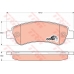 GDB1682 TRW Комплект тормозных колодок, дисковый тормоз
