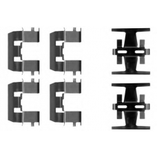 8DZ 355 202-601 HELLA PAGID Комплектующие, колодки дискового тормоза