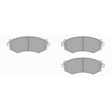 565 SIMER Комплект тормозных колодок, дисковый тормоз