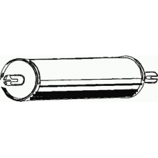 02.016 ASMET Средний глушитель выхлопных газов