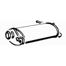 615505 FONOS Глушитель выхлопных газов конечный