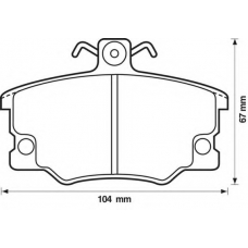 571309S STOP Комплект тормозных колодок, дисковый тормоз 571309S STOP Комплект тормозных колодок, дисковый тормоз