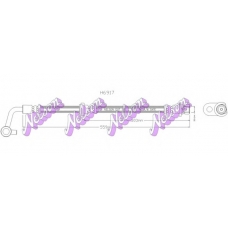 H6917 Brovex-Nelson Тормозной шланг