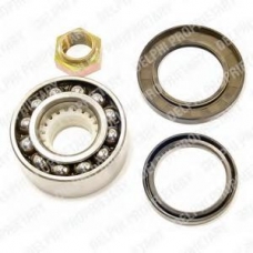 BK495 DELPHI Комплект подшипника ступицы колеса