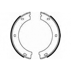 GS8547 TRW Комплект тормозных колодок, стояночная тормозная с
