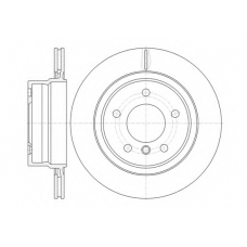 61145 10 KAWE Тормозной диск