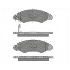 SP 615 PR SCT Комплект тормозных колодок, дисковый тормоз