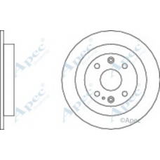 DSK623 APEC Тормозной диск