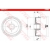 DB4373 TRW Тормозной барабан