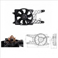 809-0012 TYC Вентилятор, охлаждение двигателя