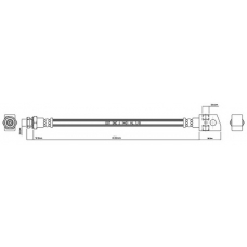 VBH990 MOTAQUIP Тормозной шланг