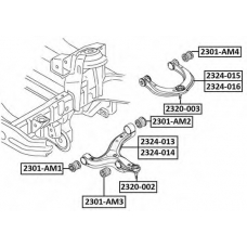 2320-002 ASVA Несущий / направляющий шарнир