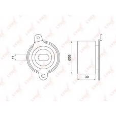 PB1017 LYNX Ролик натяжной