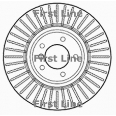 FBD1683 FIRST LINE Тормозной диск