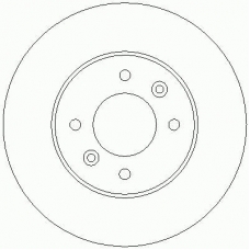 D2095 ROULUNDS Тормозной диск
