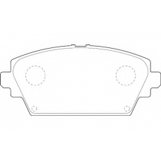 WBP23094A WAGNER LOCKHEED Комплект тормозных колодок, дисковый тормоз