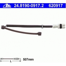 24.8190-0917.2 ATE Сигнализатор, износ тормозных колодок