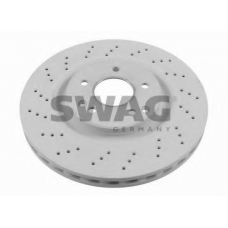 10 92 6107 SWAG Тормозной диск