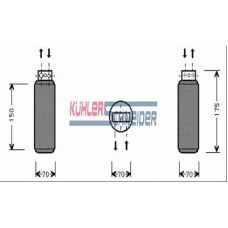 8930601 KUHLER SCHNEIDER Осушитель, кондиционер