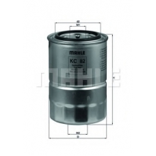 KC 82D MAHLE Топливный фильтр