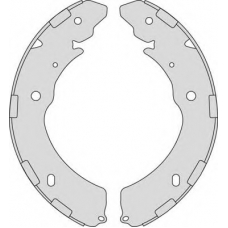 M905 MGA Комплект тормозных колодок
