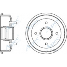 DRM9145 APEC Тормозной барабан