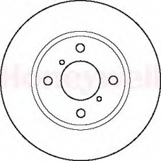 562124B BENDIX Тормозной диск