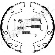 046.220K TRUSTING Комплект тормозных колодок, стояночная тормозная с