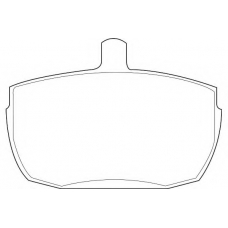 WBP20359A WAGNER LOCKHEED Комплект тормозных колодок, дисковый тормоз