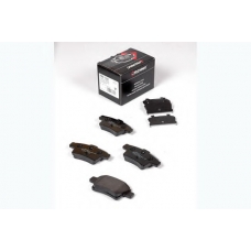 PRP1343 PROTECHNIC Комплект тормозных колодок, дисковый тормоз