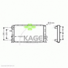 31-2269 KAGER Радиатор, охлаждение двигателя
